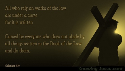 Galatians 3:10 Redeemed From The Curse Of The Law (black)